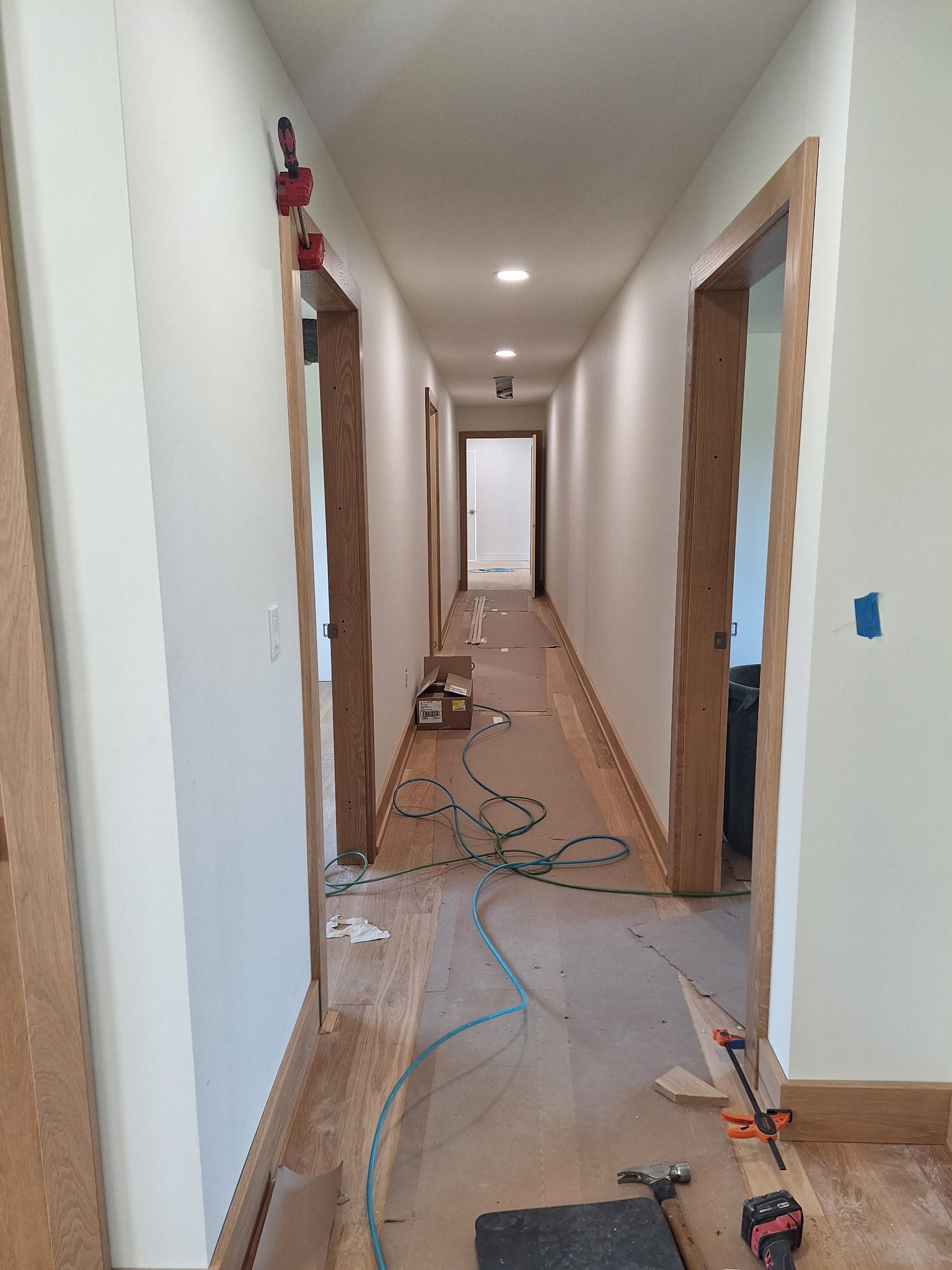 Hallway Trim & Door Installation