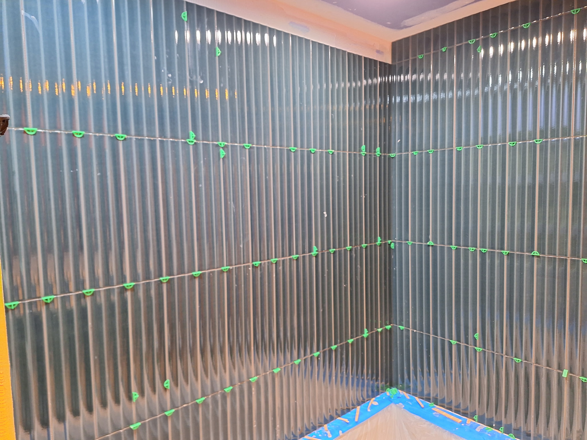 Shower Tile Installation