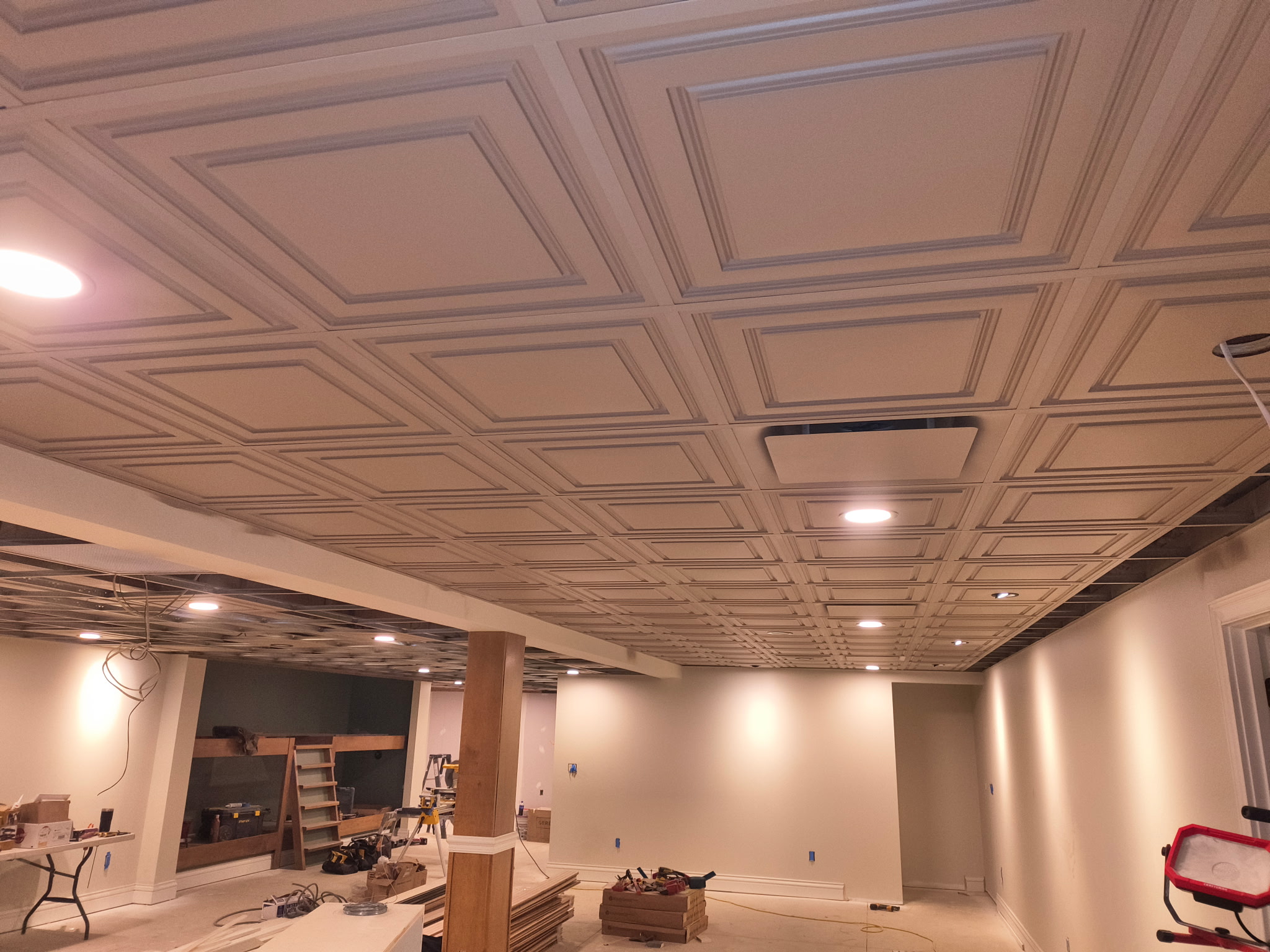 Coffered Ceiling Detail