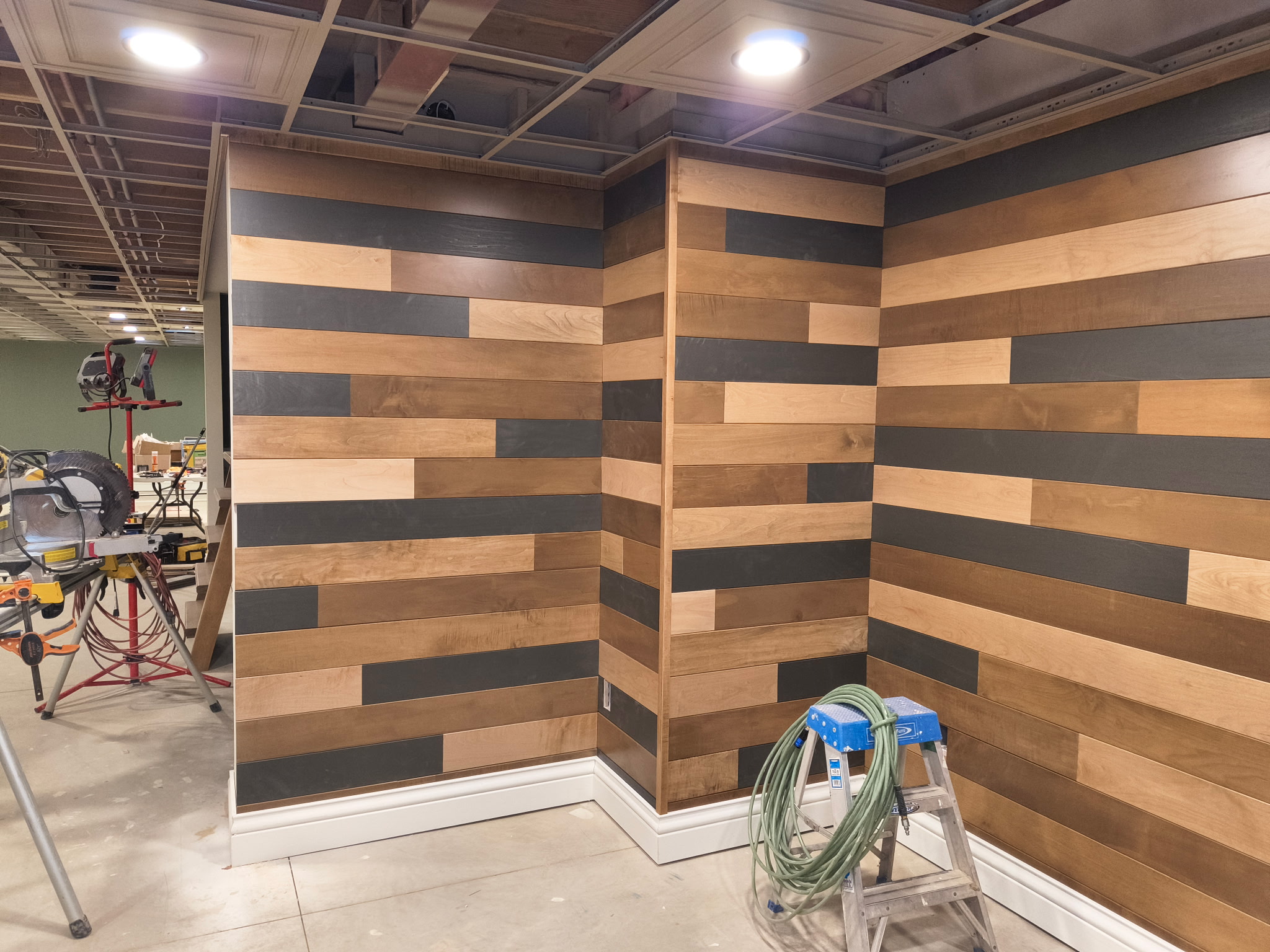 Feature Wall — Wood Plank
