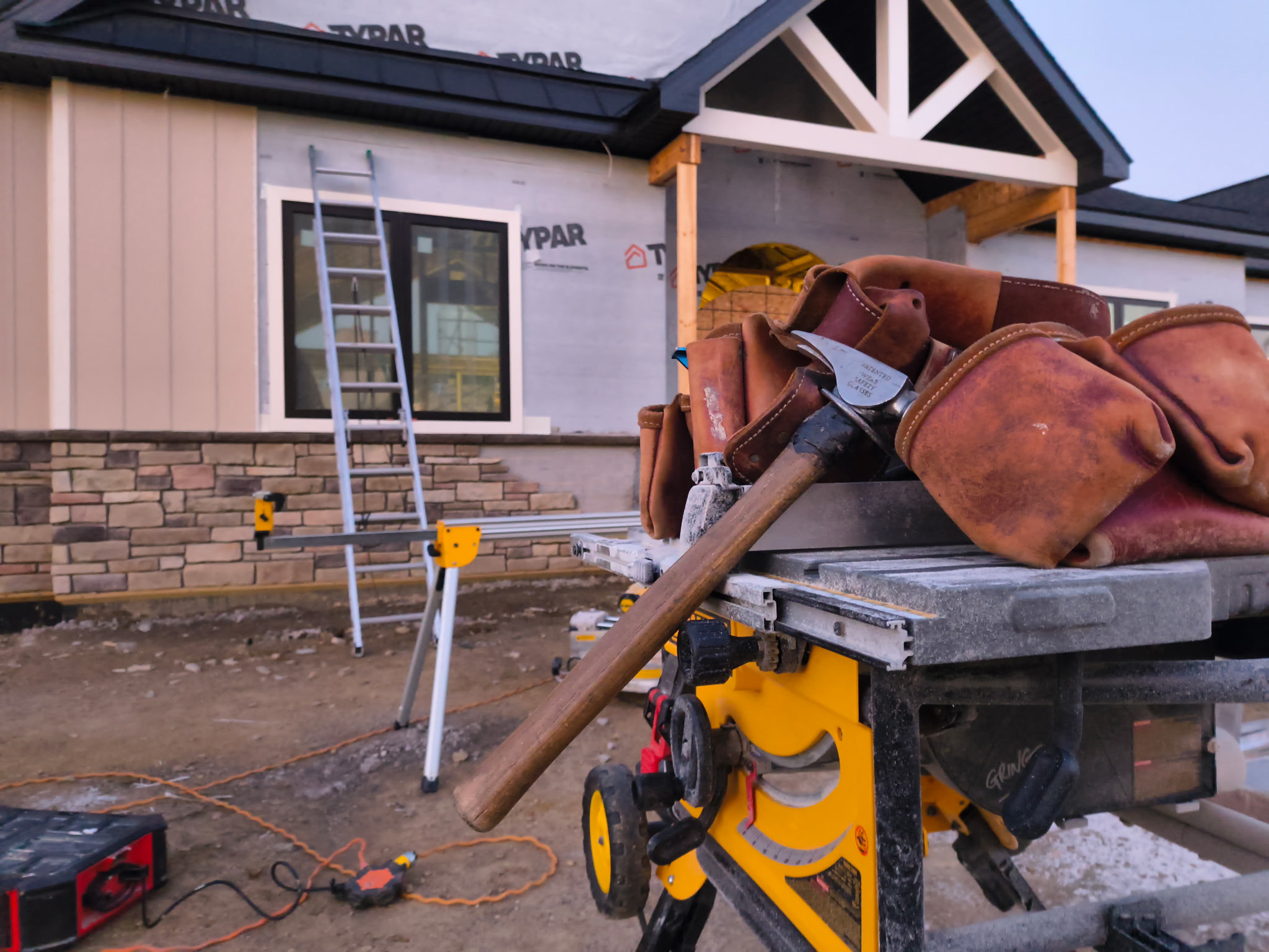 Exterior Trim & Table Saw