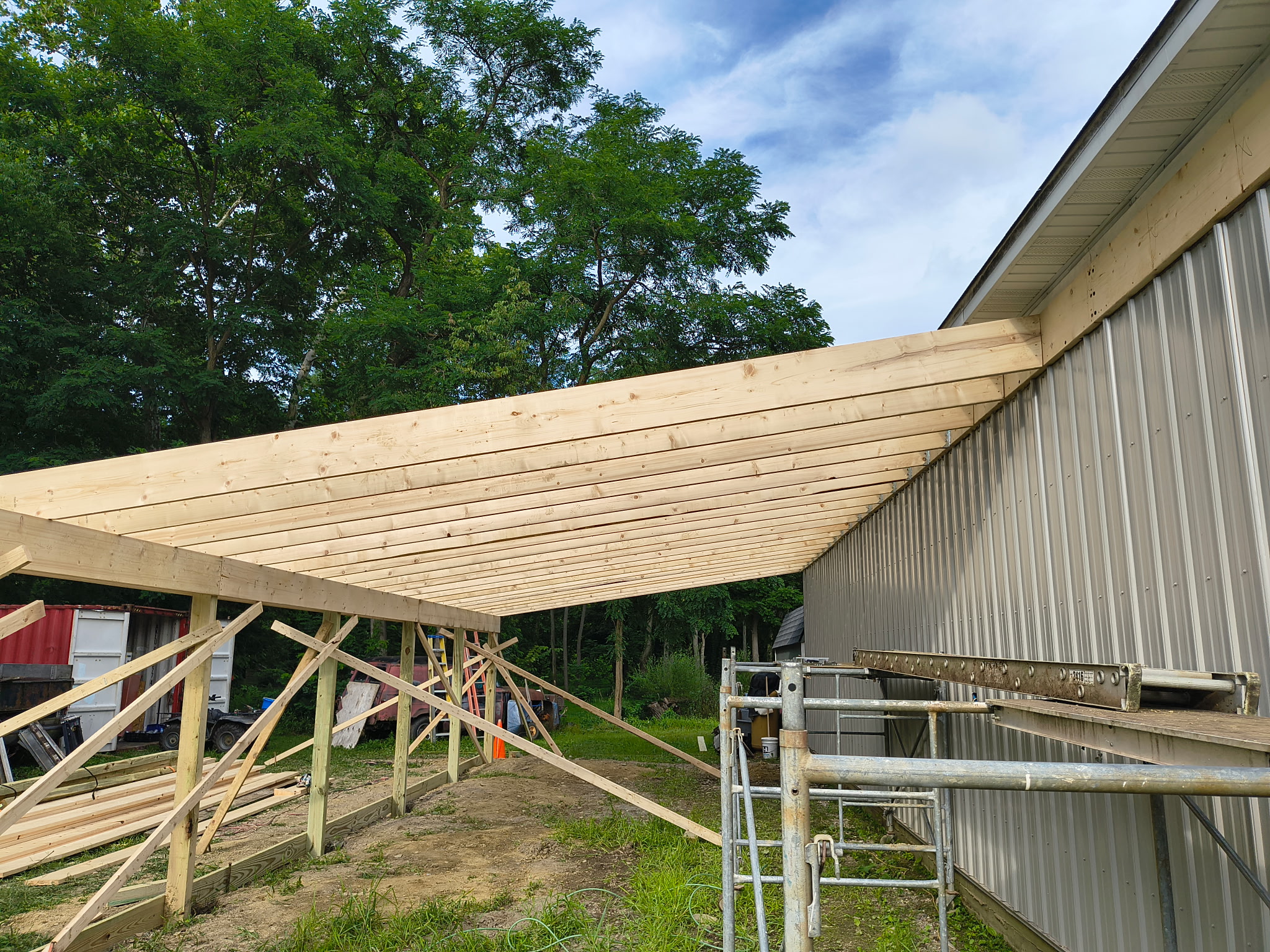 Lean-To Roof Framing
