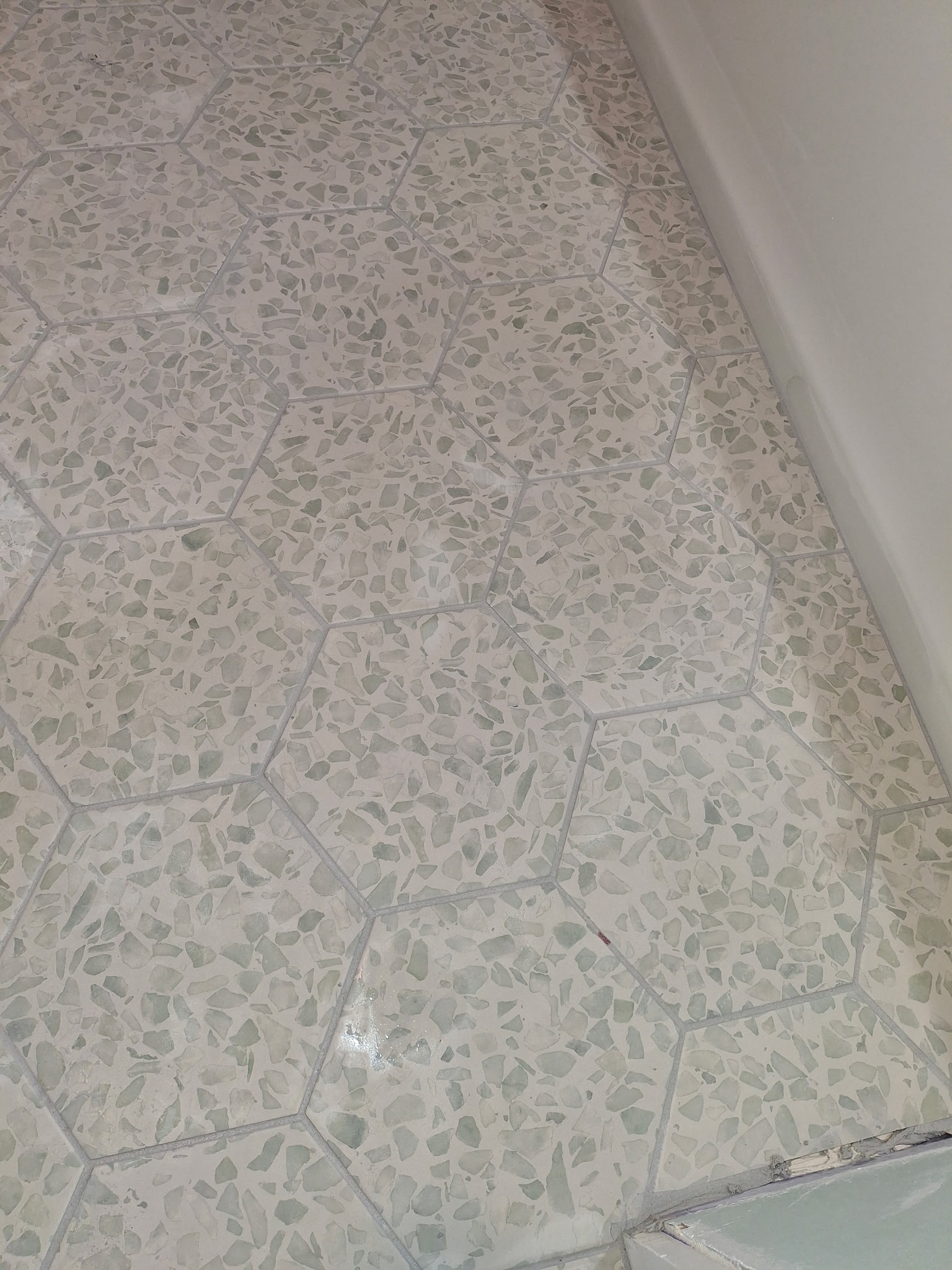 Terrazzo Hex Floor Tile