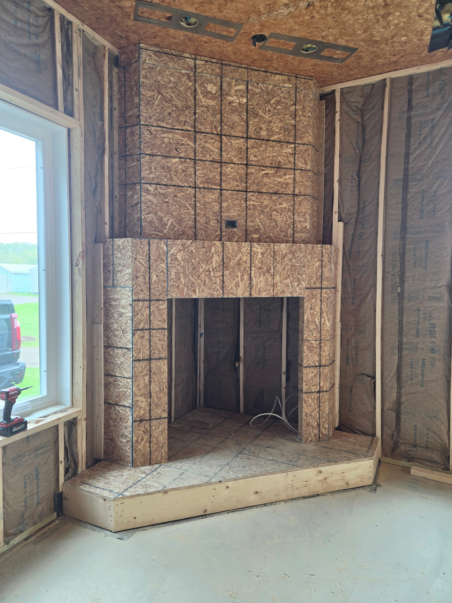 Fireplace Framing