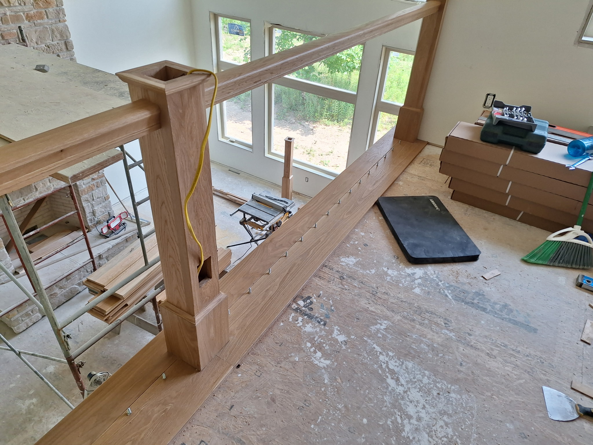 Stair Railing Installation
